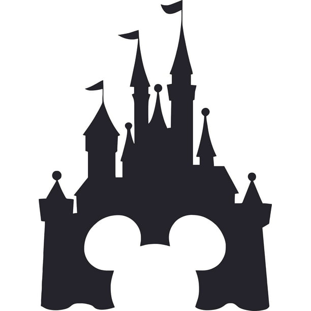 Disney Castle Stencil Airbrush Crafting Wall art Home Decal
